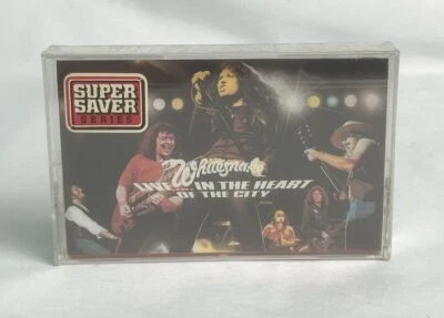 WHITESNAKE Cassette Tape LIVE...In The Heart Of The City 1980 Factory Sealed New - Image 1 of 3