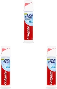 Colgate Cool Stripe Toothpaste Pump, 100 ml (Pack of 3) - Picture 1 of 3