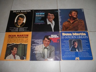 Bulk Various 6 X Dean Martin LP Albums Pop Vocal EX - Image 1 of 4