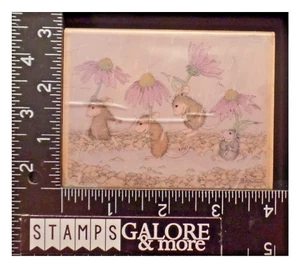 Stampabilities Rubber Stamps House Mouse 1032 RAINY DAISY DAYS FRIENDS #2961 - Picture 1 of 2