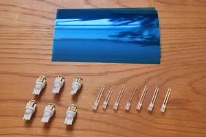 McIntosh MC2002 Amplifier Faceplate and Meter LED Lamps bulbs Filter Kit lights - Picture 1 of 8