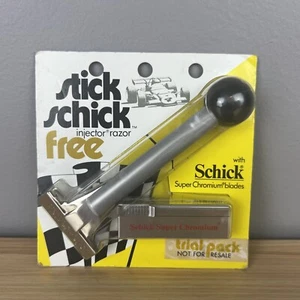 Stick Schick Vintage Racing Injector Rasiermesser & Klingen 1973 Brandneu Versiegelt - Bild 1 von 7