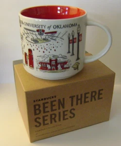 STARBUCKS Campus Collection OU UNIVERSITY OF OKLAHOMA Been There MUG CUP 14 oz. - Picture 1 of 7