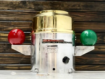 Antique Tokimec Magnetic Binnacle Compass Refurbished Desktop Maritime Sr. 3868 - Image 1 of 4