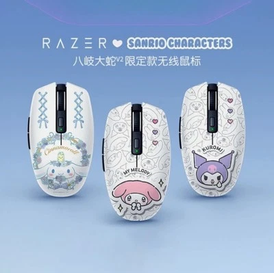 Razer x Sanrio Characters Orochi V2 Wireless BT & 2.4Ghz Dual Mode Mouse - Image 1 of 4
