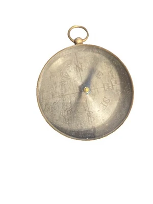 Antique Compass With Half Blue Needle, Made In Japan - Image 1 of 4