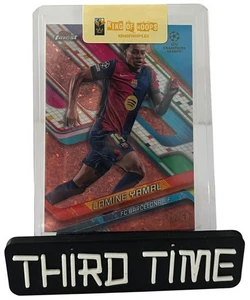2024-25 Topps Finest UEFA LAMINE YAMAL /50 Rose Gold Mini-Diamond SP #99 - Picture 1 of 3