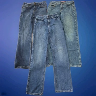 Boys Size 14 Adjustable Waist Bundle Of 3 Pairs Arizona Place Cat & Jack  - Image 1 of 4