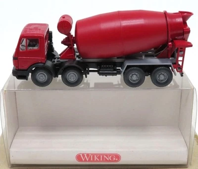 Wiking 6810226 Mercedes-Benz Concrete Mixer - Red 1/87 HO (plastic) MIB - Image 1 of 3
