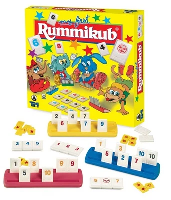 Gra planszowa My first Rummikub JUNIOR ORYGINALNY TM Toys POLSKA WERSJA 4+ - Image 1 of 4