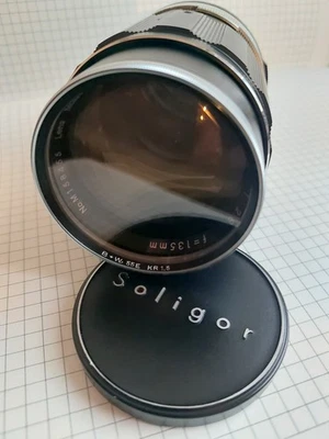 soligor objektiv 2:8/135mm für Miranda (Schraubgewinde) - Bild 1 von 4