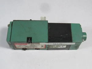 Numatics Solenoid Valve 100-120V 50/60Hz 4-Way 2-Pos 3/8" NPTF 150PSIG USED - Picture 1 of 5