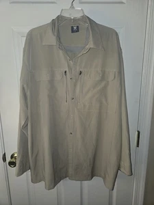 Camisa Little Donkey Andy Para Hombres Lg Rendimiento Bolsillos Pestaña Enrollable Manga Larga Caminata - Imagen 1 de 13