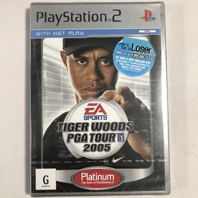 Tiger Woods PGA Tour 2005 Platinum PS2 PAL Play Station 2 New Sealed - Image 1 of 4