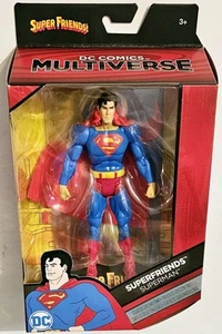 DC COMICS MULTIVERSE SUPER FRIENDS SUPERMAN 6" ACTION FIGURE FAST SHIPPING - Picture 1 of 8