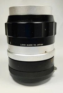 135mm Nikon Nikkor-Q Japan NIPPON KOGAKU / 1:3.5 f=13.5cm Sell For Parts Fungs - Picture 1 of 10