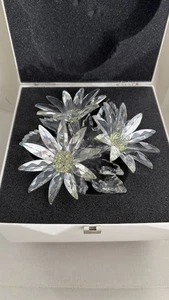Maxi arreglo floral de cristal de Swarovski 252976 retirado vintage excelente estado - Imagen 1 de 6