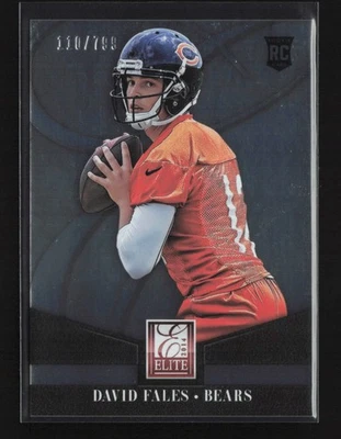 2014 Panini Elite 110/799 David Fales RC #126 Chicago Bears - Image 1 of 2