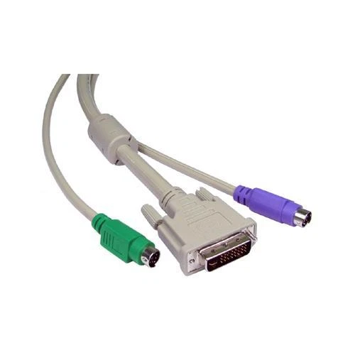 GP1296 KVM Cables for DVI-I & PS2 Switch Boxes 2 Metres -1 set - Image 1 of 1