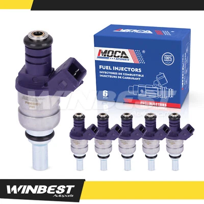 6x Inyector de Combustible para BMW 530i X3 X5 Z3 Z4 01-04 330Ci 330i 330xi 3.0L Nuevo Foto 1 de 4