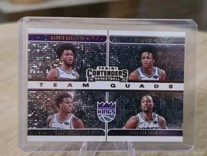 2019-20 Contenders BAGLEY III FOX HIELD BARNES Team Quads #26 Kings - Picture 1 of 2