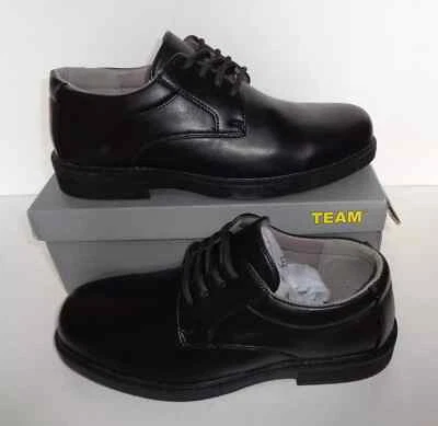 MENS BLACK LACE UP SMART SHOES FORMAL DRESS OFFICE WORK CASUAL WEDDING UK SIZE 7 - Image 1 of 4