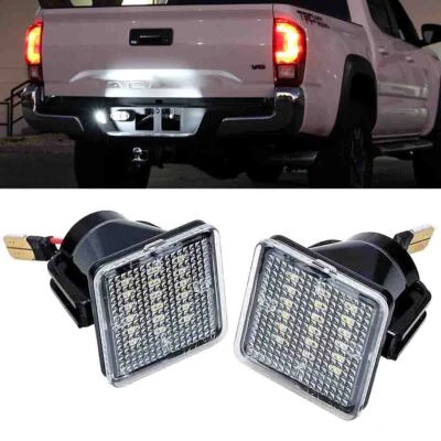 License Plate Light Rear Bumper Tag Assembly Lamp For toyota for tacoma 2016-21 - Image 1 of 4