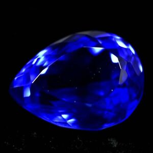 23.00 CT Natural Rare Transparent Blue Tanzanite Gemstone GIE Certified