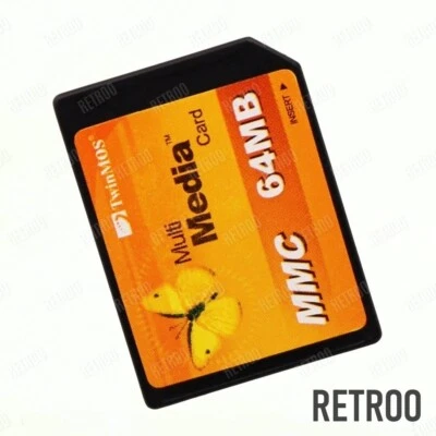 TwinMOS MultiMedia Card 64MB Type-S MMC Memory Card for Cameras/Phones/PDAs - Image 1 of 2