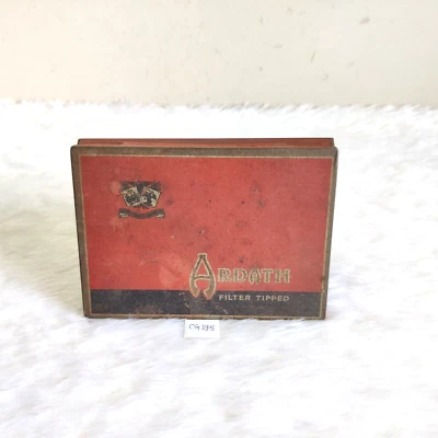 Vintage Ardath Tobacco Co. Ltd Filter Tipped Cigarette Tin Box England Old CG395 - Image 1 of 4