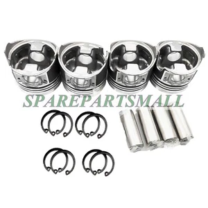 4x STD Piston Kit Fit For Kubota V2403-DI Engine - Picture 1 of 4