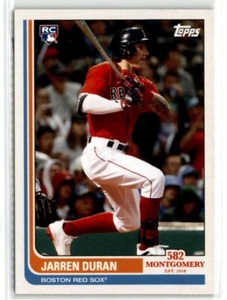 2022 Topps 582 Montgomery Club Set 3 barattoli Duran #14 RC Boston Red Sox - Foto 1 di 2