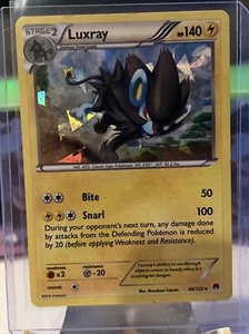 Luxray 46/122 Breakpoint Cracked Ice Holo Raro - JUEGOS ADN Pokémon - lp/mp 2 - Imagen 1 de 3