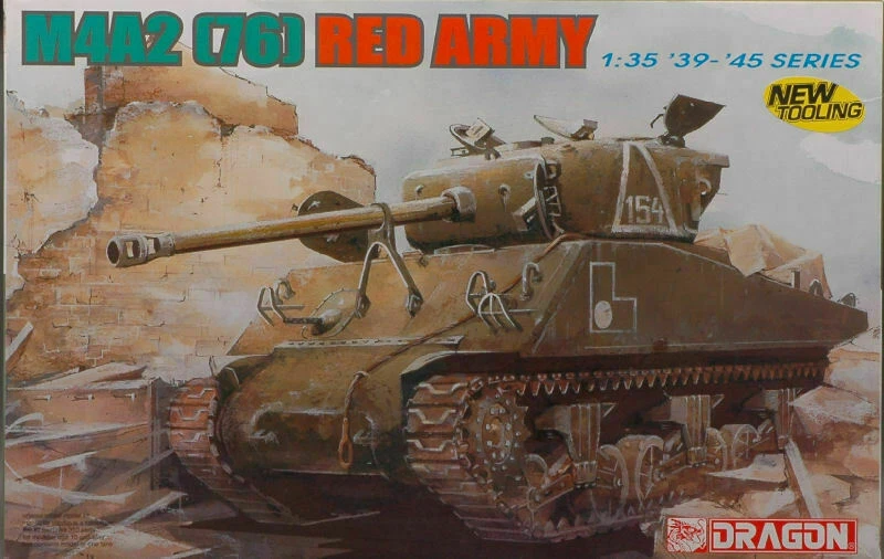 Dragon - 6188 - M4A2 Sherman (76) Red Army - 1:35 - Immagine 1 di 1
