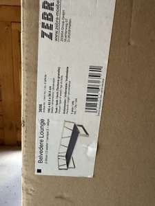 Zebra Belvedere Lounge 2-Sitzer – NEU & OVP – Armlehne links – ohne Polster - Bild 1 von 3