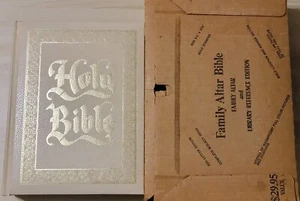 Holy Bible Family Altar Edition King James Version Red Letter Crusade Large - Picture 1 of 16
