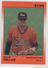 1990 Star Hagerstown Suns David Miller #18