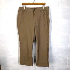 Duluth Trading Damenhose hellbraun gerades Bein Größe 16 x 29 - Bild 1 von 11