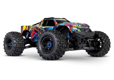 Traxxas MAXX VXL WIDEMAXX Rock n Roll 4S BRUSHLESS Automodello 4x4 89086-4 RNR - Immagine 1 di 4