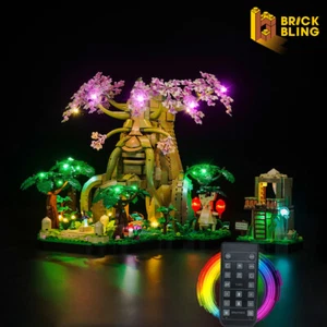 LED Light Set for LEGO The Legend of Zelda Great Deku Tree 2-in-1 77092 (Remote) - Picture 1 of 15