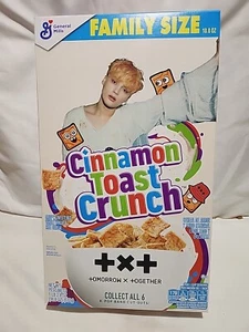TXT Huening Kai Cinnamon Toast Crunch GM Limited Edition Collectible Cereal NEW - Picture 1 of 6