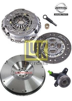 LUK OEM CLUTCH KIT+FX 4140 BILLET STEEL FLYWHEEL fits NISSAN 370Z INFINITI G37 - Image 1 of 4