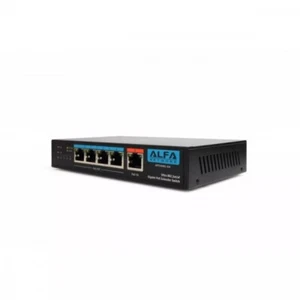 Interruptor extensor PoE Alfa Network 60W Ultra PoE a 4 puertos 802,3af/at Gigabit - Imagen 1 de 1