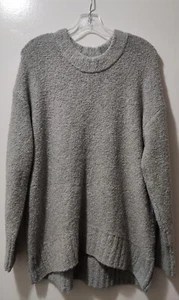 Old Navy Women's Light Blue/Grey Asymmetric Hem Sweater Size M - Picture 1 of 2