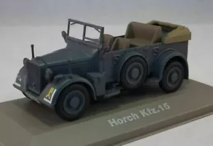 WW2 AUTO MILITARE tedesca HORCH KFZ.15 pressofusa - 1:43 nuova - ATLAS CB19 - Foto 1 di 2