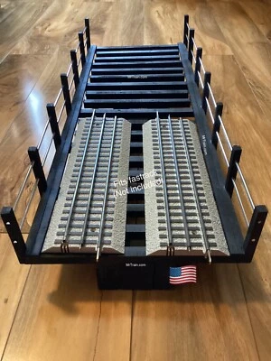 O SCALE TRAIN GIRDER BRIDGE | O gauge | Double Train Tracks | Model Railroad  - Image 1 of 4