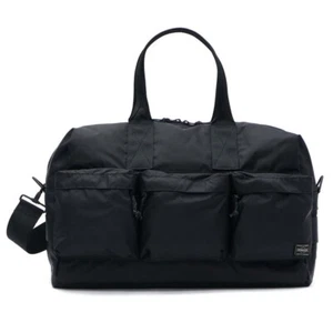 Yoshida PORTER FORCE 2WAY DUFFLE BAG 855-05900 Black JAPAN - Picture 1 of 7