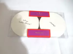 Juego de 24 posavasos de cartón Kate Spade Call to Action 6 cada uno de 4 diseños - Imagen 1 de 7