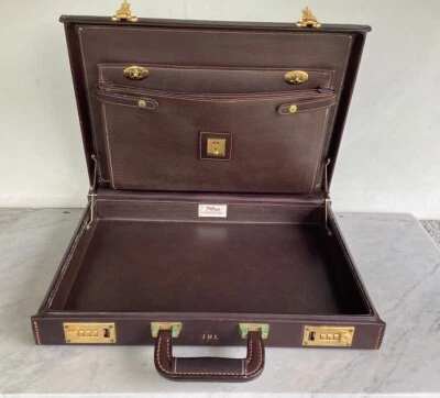 Maletín vintage de cuero ATLAS Of Philadelphia Foto 1 de 4