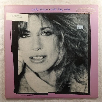 Carly Simon Hello Big Man   Record Album Vinyl LP - Image 1 of 4